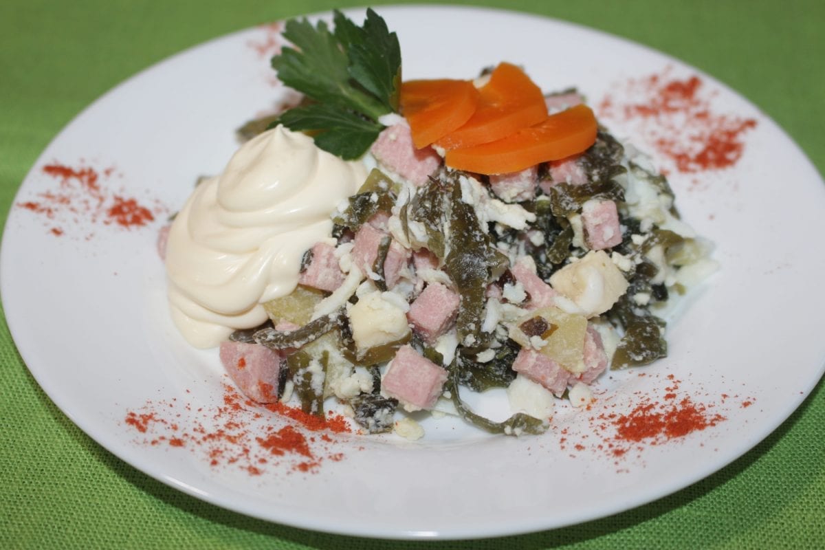 Салат из морской капусты Salat iz morskoj kapusty 1200x800 - Салат из морской капусты