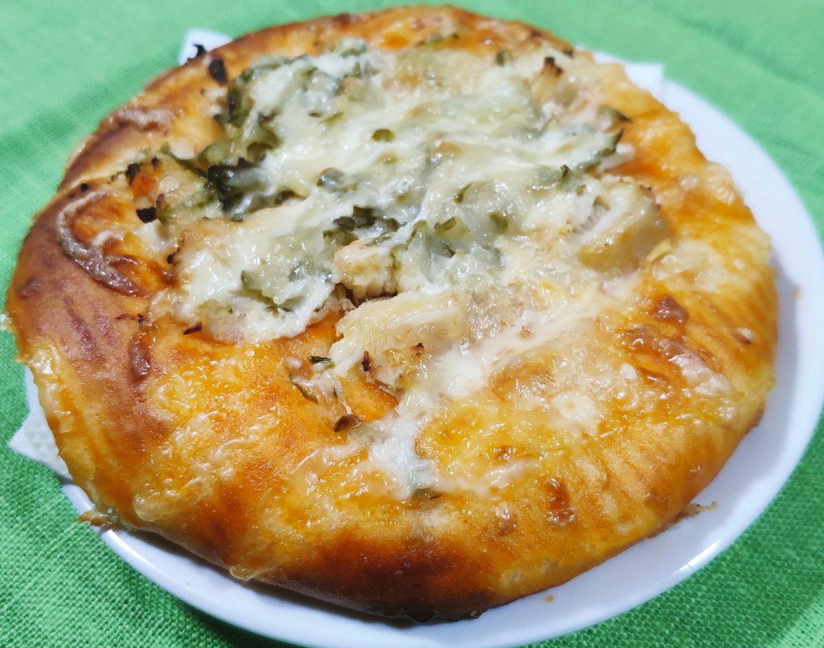 1636541200201 1200x944 - Мини-пицца с курицей, лучком и огурчиком