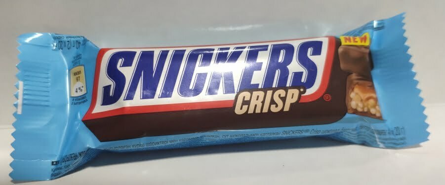 1652268660306 - Шоколадный батончик «Snickers» Crisp