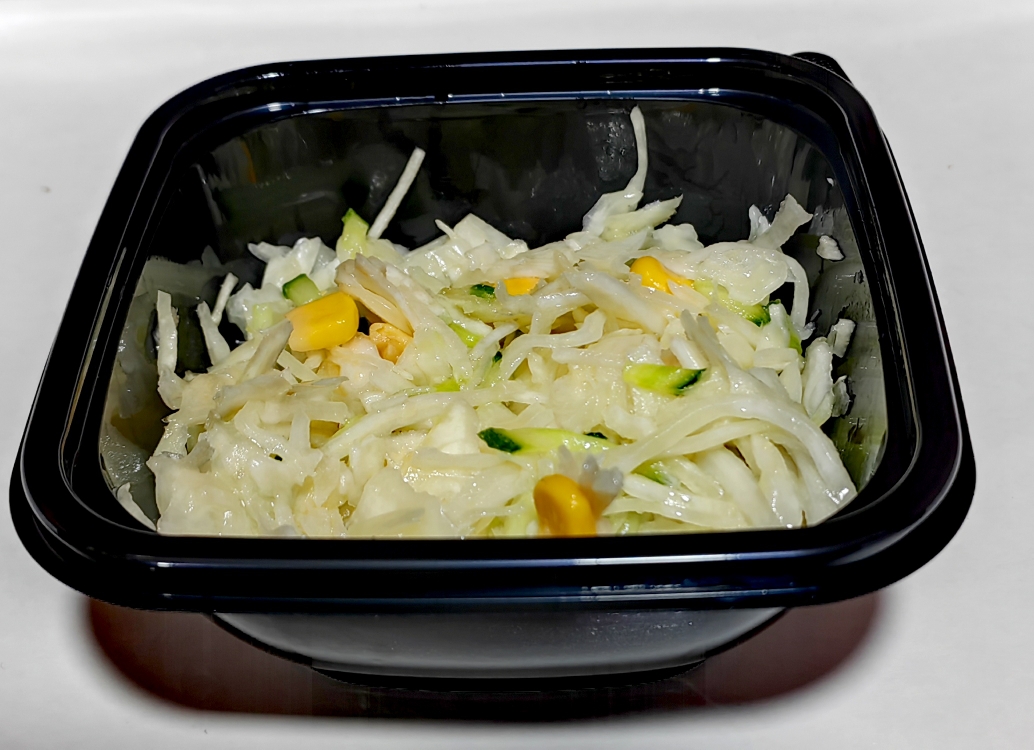 Салат с капустой, свежим огурцом и кукурузой IMG 20230203 100817 - Салат с капустой, свежим огурцом и кукурузой