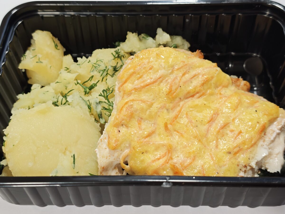 Отбивная куриная с корейской морковью / Картофель отварной 1786606674258 1200x900 - Отбивная куриная с корейской морковью / Картофель отварной