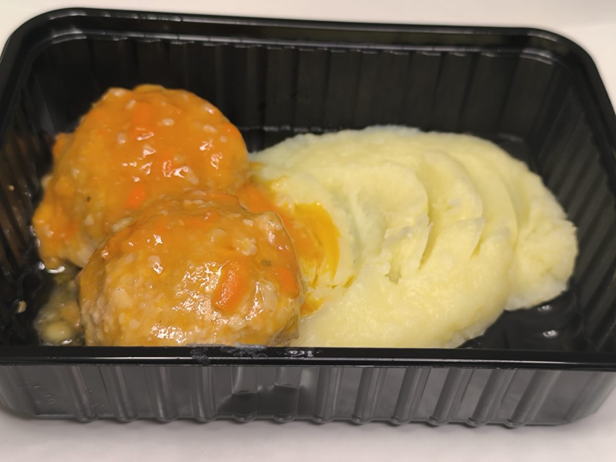 IMG 20251104 104617 1200x900 - Тефтели "Ёжики" в соусе  / картофельным пюре